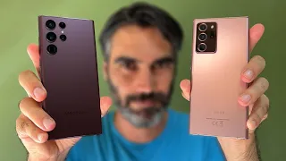 Samsung Note 20 Ultra vs Galaxy S22 Ultra | ¿Hay tanta diferencia?