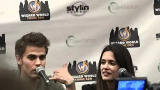 Paul Wesley & Torrey Devitto @ Wizard World Philly Con