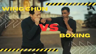 Wing Chun VS Boxing !!