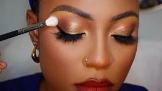 Detailed* START TO FINISH EYESHADOW TUTORIAL FOR  BEGINNERS IN 2023 + EYELINER & EYELASH APPLICATION