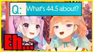 Aqua Explains The Meaning Of "44.5" to Kiara【Hololive | Eng Sub】