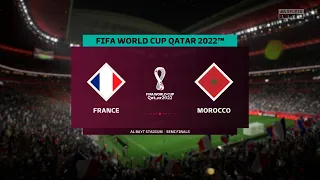 France vs Morocoo | Semi Final | FIFA World Cup Qatar 2022™ | FIFA 23 On PC