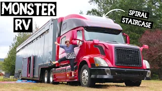 ULTIMATE SELF BUILD RV MONSTER TRUCK TOUR