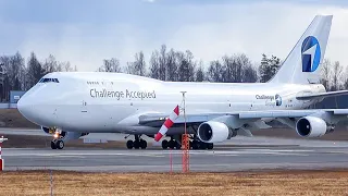 (4K) A great Plane spotting day at Oslo Gardermoen Airport - 20 planes landing, taxi and take-off!