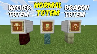 I Tried the NEW TOTEMS in Minecraft...