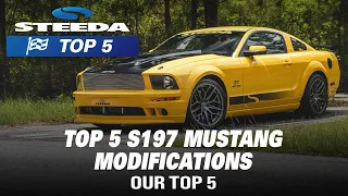 Our Top 5 S197 Mustang  Modifications