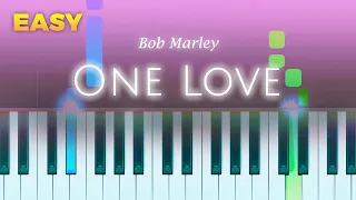 Bob Marley - One Love - EASY Piano TUTORIAL by Piano Fun Play