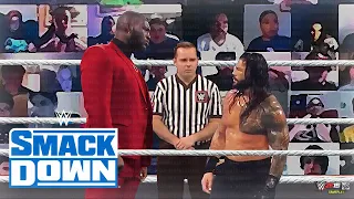 WWE 10 April 2021, Roman Reigns vs. Omos Jordan Omogbehin - WWE Match