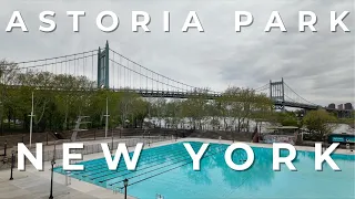 Astoria Park, Queens: Non-Touristy New York City Walking Tour 4K