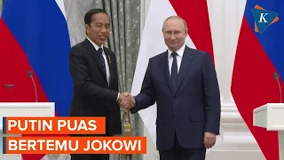 Putin 'Puas' Bertemu Jokowi di Rusia