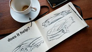 This is why YOU SHOULD sketch at a coffee shop...!