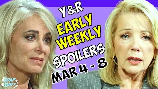 Young and the Restless Early Weekly Spoilers March 4-8: Ashley Spirals & Nikki Panics #yr