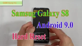 How to Hard Reset Samsung S8 SM-G950 Pattern Lock Android 9.0.