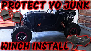 2024 RZR XP 1000 Gets A Polaris Factory 4500LB Winch & Super ATV Inner Fender Guards Installed