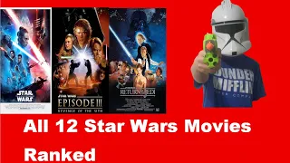 All 12 Star Wars Movies Ranked Worst To Best