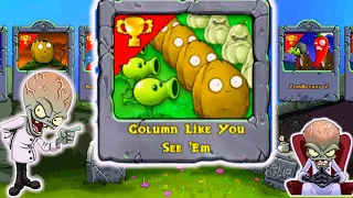 Column Like You See 'Em : Plants vs Zombies Mini Games Gameplay