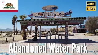 Newberry Springs, Ca  🇺🇸 - Abandoned Lake Dolores Waterpark - 4K Walking Tour in 2022