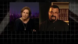 Steven Seagal walks out of live interview after questions about rape allegations