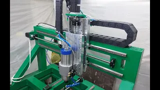 Самодельный фрезерный станок с ЧПУ/ DIY CNC router (800x500)