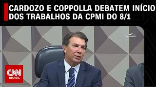 Cardozo e Coppolla debatem início dos trabalhos da CPMI do 8 de janeiro | O GRANDE DEBATE