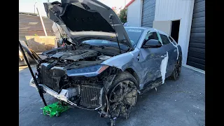 Bought WRECKED 2020 Lamborghini Urus!! Let's FIX IT!! (VIDEO #55)