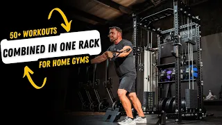 THE DREAM SQUAT RACK FOR EVERY HOME GYM, THE DANE HALF RACK FUNCTIONAL TRAINER