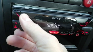 Sony DSX-A410 car radio,fitters review & general install guide