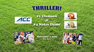 2020 Clemson @ Notre Dame One Hour