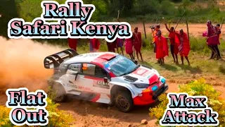 Best Of Moments WRC Rally Safari Kenya | Flat Out & Max Attack