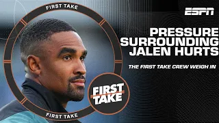 Is Jalen Hurts the most 'DISRESPECTED' quarterback in the NFL? 😨 | First Take