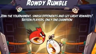 Angry birds 2 Rowdy Rumble @ Daily Challenge today 20/05/2024 - 21/05/2024