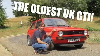 THE OLDEST surviving UK GTI? AS NEW 1977 Mk1 Golf GTI LEFT HAND DRIVE