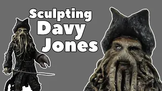 Making Davy Jones - Pirates of the Caribbean Art - Polymer Clay Tutorial