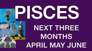 ♓️ Pisces Next Three Months April May June 2024 Tarot Reading 💰❤️ Ground Yourself