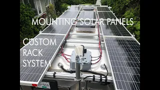 Trailer Solar Panels - Layout, tips and tricks, Innovative trailer roof mounting system .