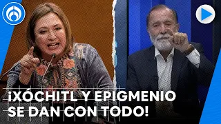 Xóchitl vs. Epigmenio: así fue el tiro que se aventaron con Ciro