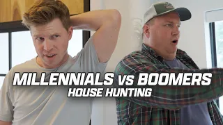 Millennials vs boomers house hunting