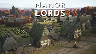 Building a Town for Conquest - Manor Lords