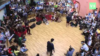 V1 Battle 2015. Freestyle Dance. SemiFinal. 98 Reactiv vs Tadj