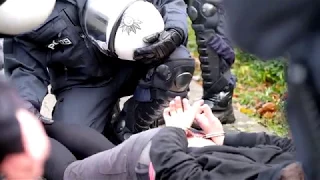 Proteste beim AfD-Landesparteitag in Poppenbüttel