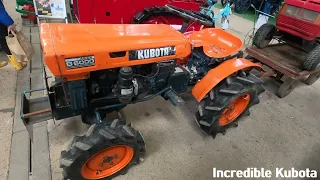 1975 Kubota B6000D 4WD 0.6 Litre 2-Cyl Diesel Sub-Compact Utility Tractor (12.5 HP)
