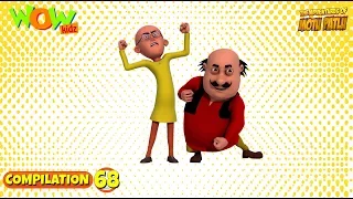 Motu Patlu - Non stop 3 episodes | 3D Animation for kids - #68