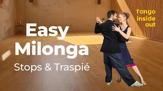 Easy Milonga Structure playing with Stops and Traspie | Tango Inside Out Vienna