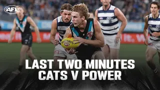 Last Two Minutes: Geelong v Port Adelaide | Round 9, 2024 | AFL