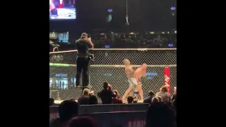 Israel Adesanya vs Robert Whittaker Ko- Crowd Reaction