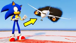 Sonic: Airplane Crash! | Accident Movie