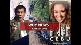 UNTV: Why News (June 26, 2018)