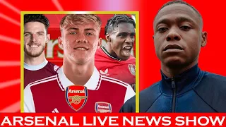 Jeremie Frimpong to Arsenal - Rasmus Højlund €50m DEAL - Arsenal News Live Show @deludedgooner