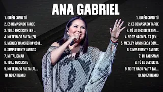 Ana Gabriel ~ Românticas Álbum Completo 10 Grandes Sucessos