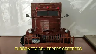 jeepers creepers furgoneta escala 1/18 impresa en 3d